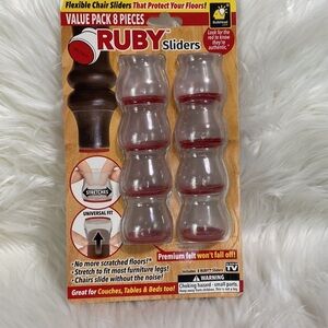 Ruby sliders for chairs